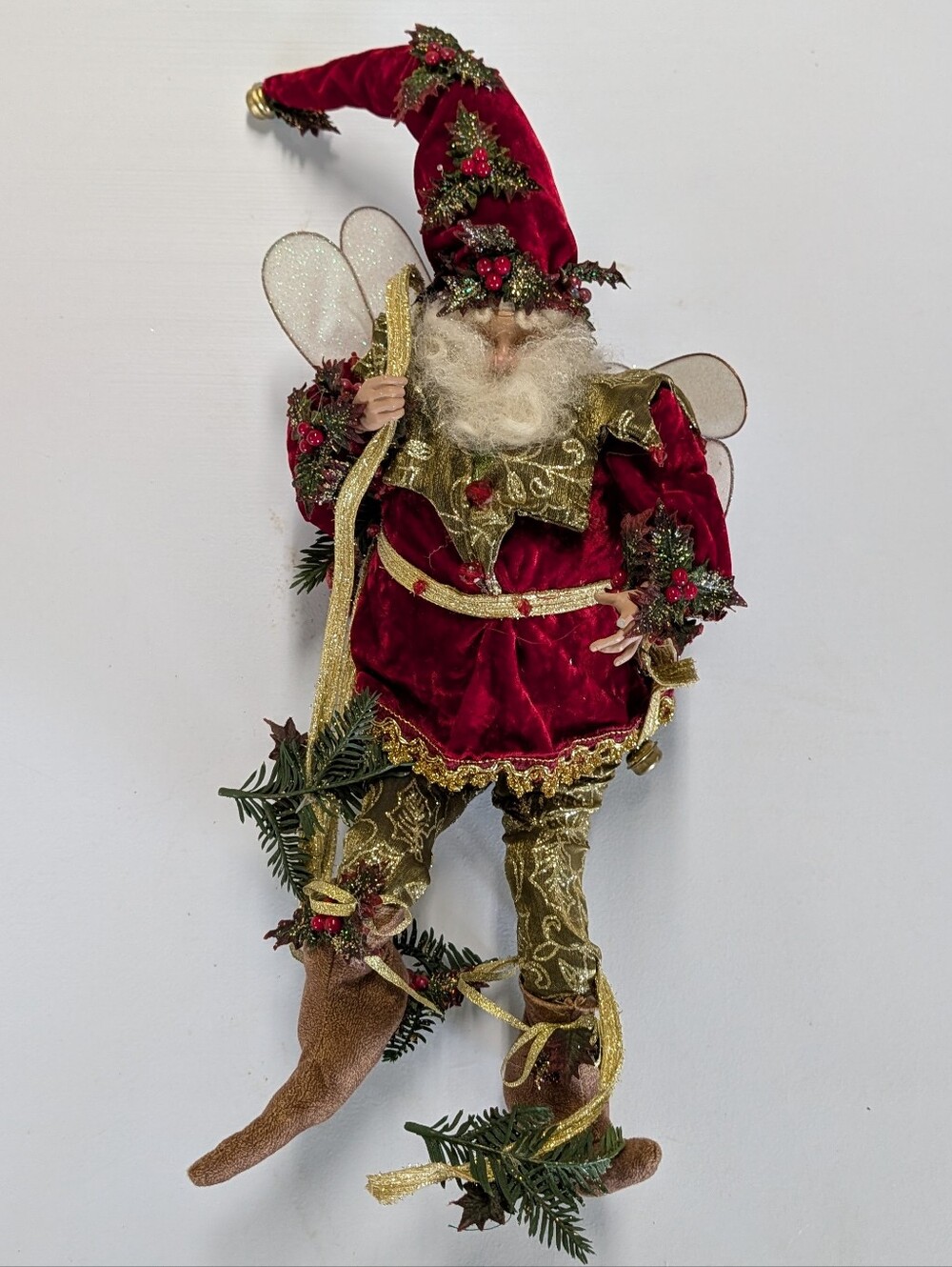 vintage MARK ROBERTS santa claus fairy
